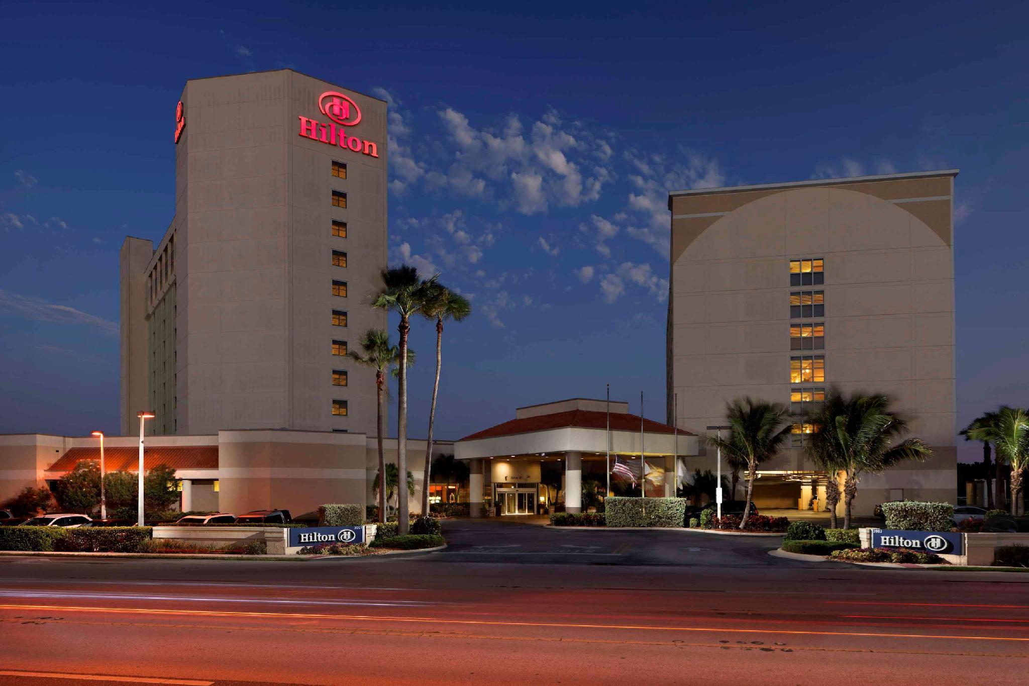 Hilton Melbourne Beach Oceanfront Eksteriør billede