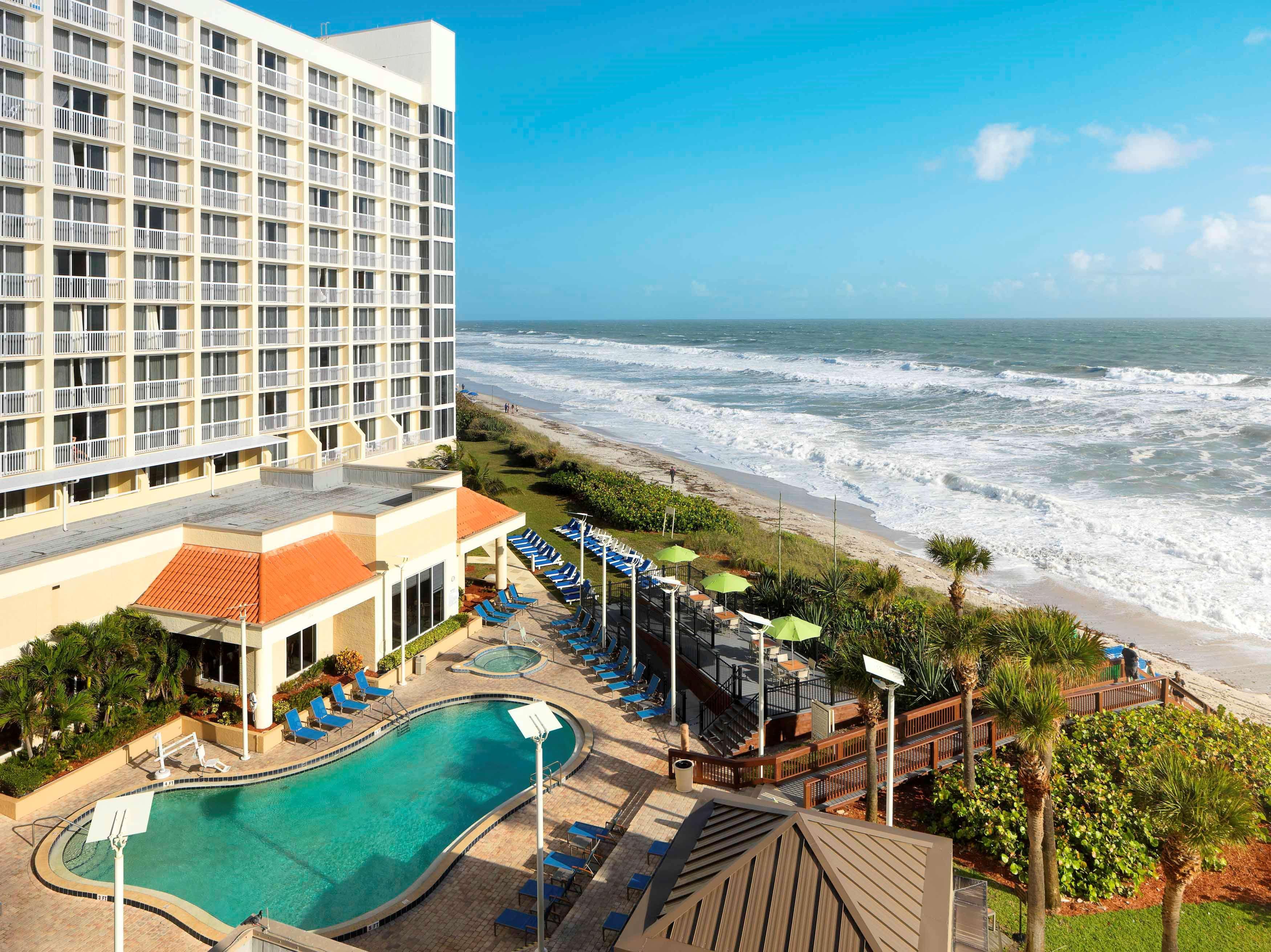 Hilton Melbourne Beach Oceanfront Eksteriør billede